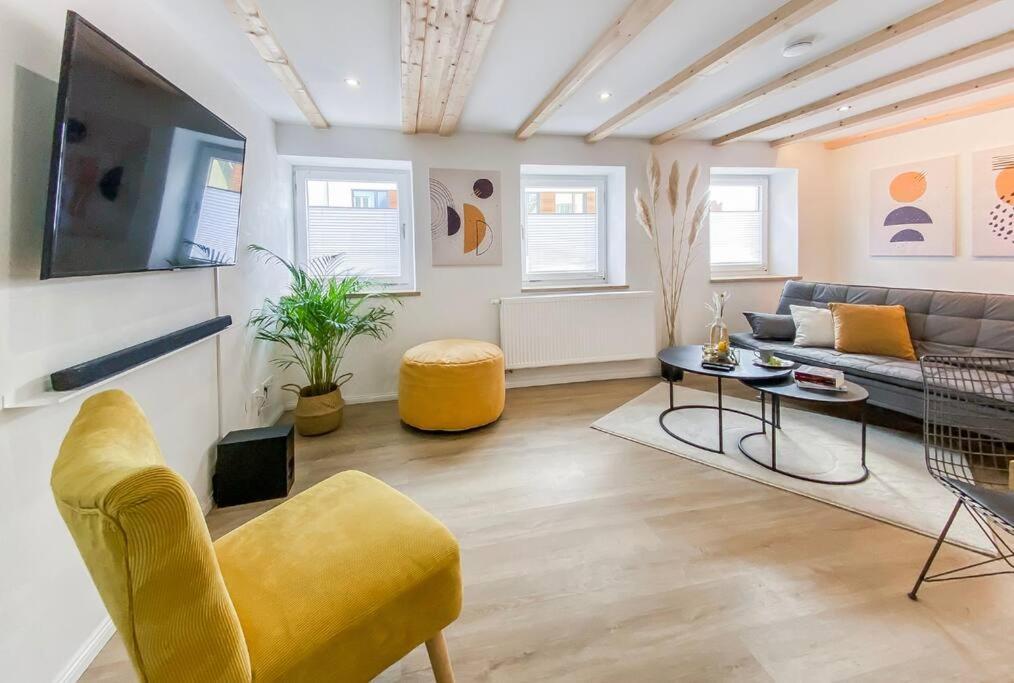 Stylisches Apartment Mit Terrasse In Der Altstadt Von Donauwörth Eksteriør billede