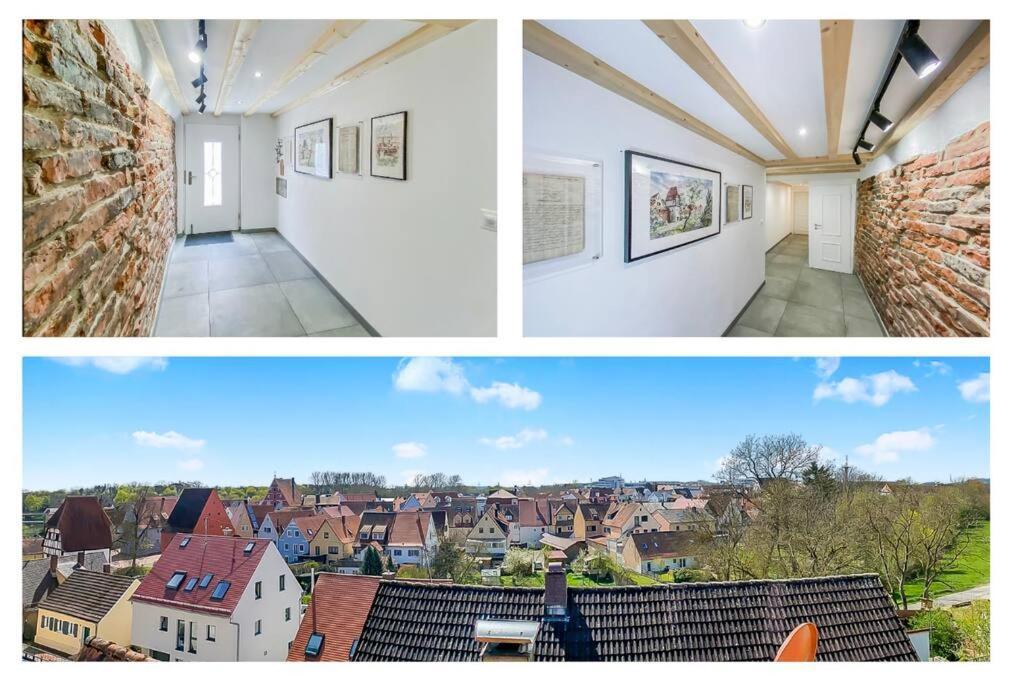 Stylisches Apartment Mit Terrasse In Der Altstadt Von Donauwörth Eksteriør billede